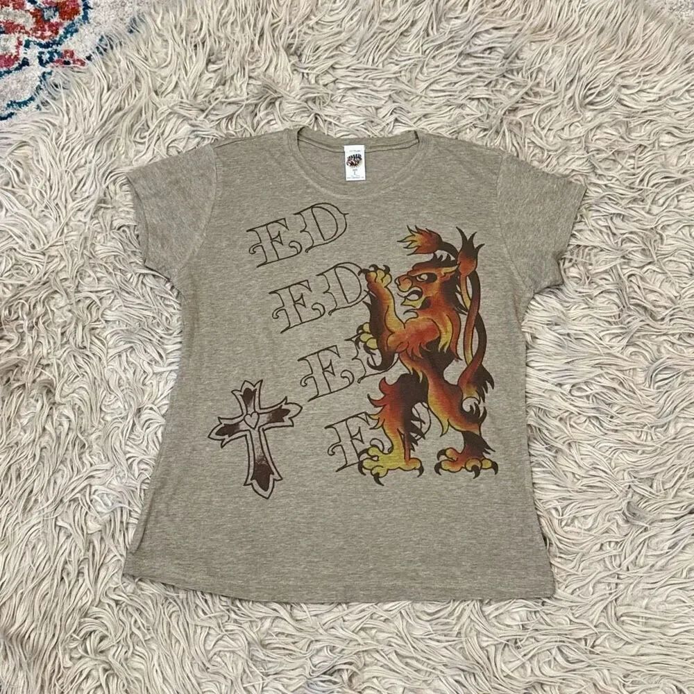 Ed Hardy dragon shirt size large